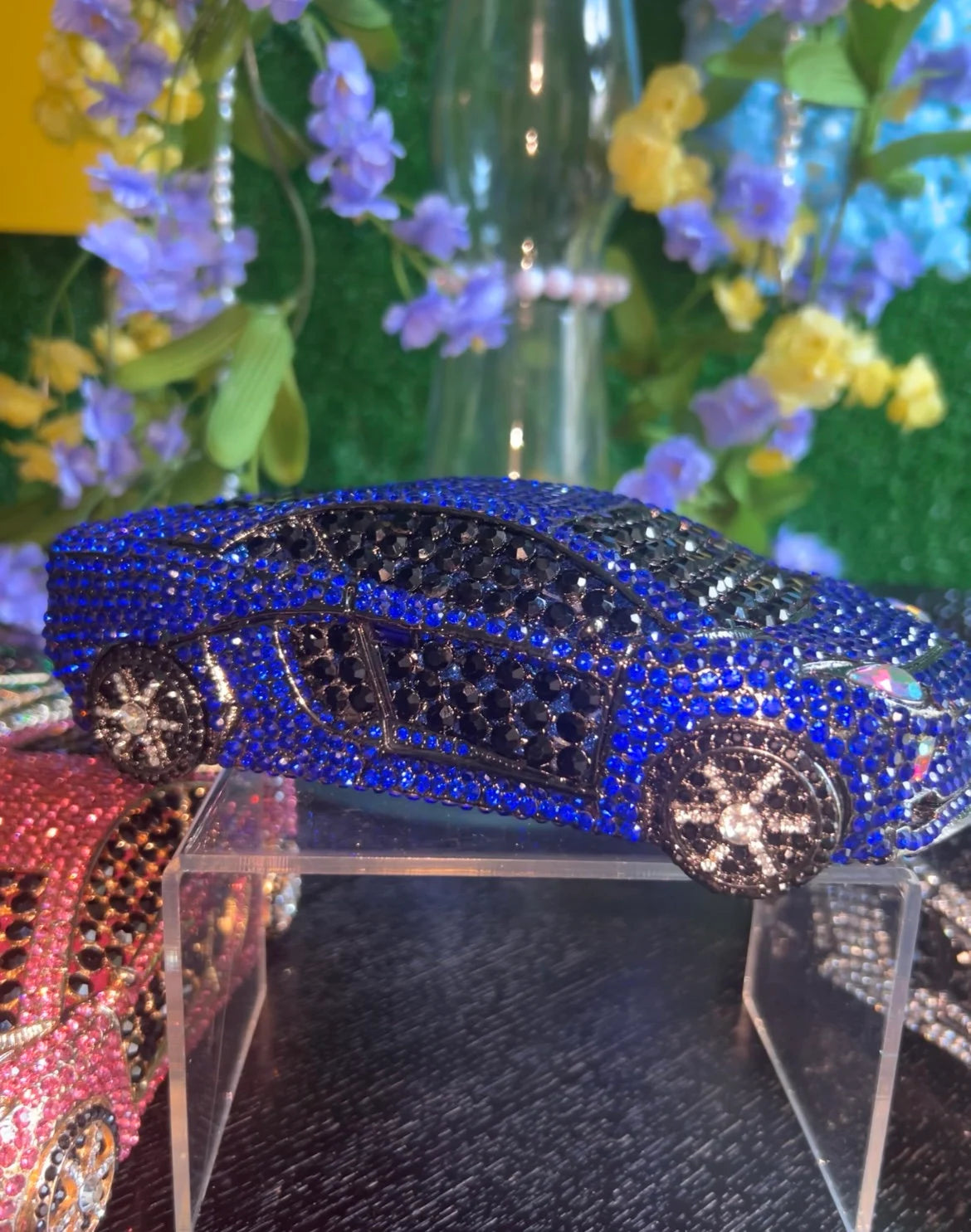 Luxury Car Clutch Purse – Miami Racing Edition