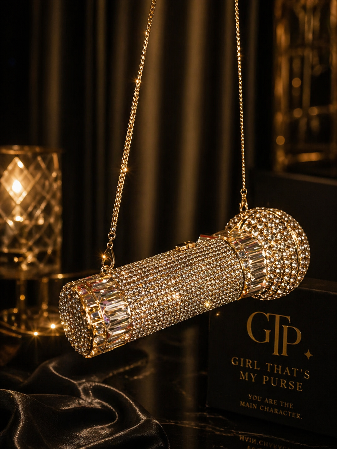 Main Character Microphone Clutch