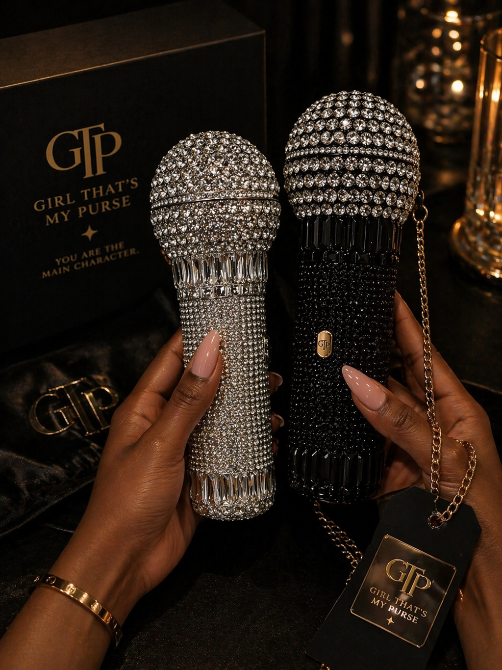 Main Character Microphone Clutch
